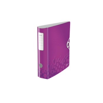 Leitz WOW Qualitäts-Ordner 180° Active, violett metallic, breit