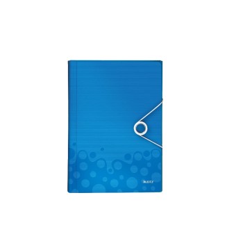 Leitz WOW Projektmappe A4 PP, blue metallic