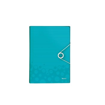 Leitz WOW Projektmappe A4 PP, eisblue metallic