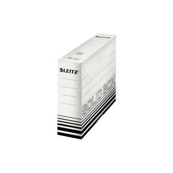 Leitz Solid Archivbox 80mm, weiss, 10 Stk.