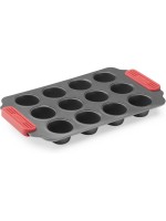 Lékué Moule à muffins 12 bennes