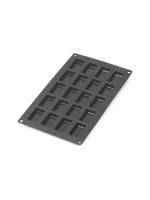 Lékué Financierbackform 20 Mulden, Silikon, black 