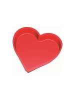 Lékué Moule à pâtisserie à motif Coeur, silicone, Noir