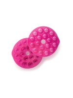 Lékué Teglia per cake pop silicone, Rose, 18 alvéoles