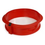 Lékué Moule à charnière avec plaque en céramique, silicone / céramique, 23 cm