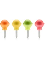 Lékué Moules à glaces sur bâtonnet, lot de 4 Multicolore
