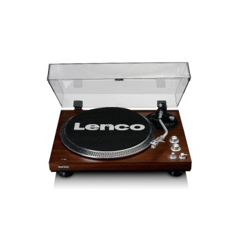 Lenco L-92, Plattenspieler, Walnuss, Riemenantrieb, 33/45 RPM, USB Lenco L-92, Plattenspieler, Walnuss, Riemenantrieb, 33/45 RPM, USB