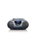 Lenco SCD-6800, DAB+ Radio, grau, DAB+ Radio, CD-Player, Kassette