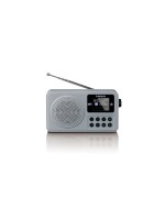 Lenco PDR-034 Compact, en plastique, gris