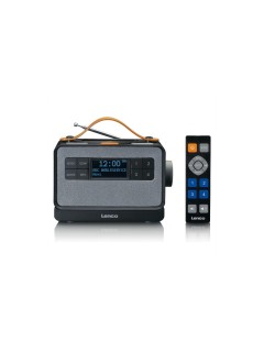 Lenco PDR-065BK, DAB+ Kunststoff black 