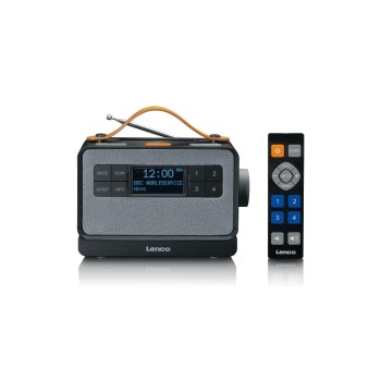 Lenco PDR-065BK, DAB+ Kunststoff black 