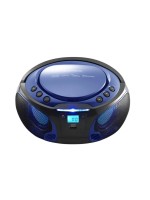 Lenco SCD-550 CD-Player, Blau, Lichteffekt im Rhythmus der Musik