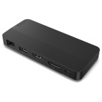 Lenovo USB-C Dual Display Dock, 1xDP, 1xHDMI, 3x USB, LAN