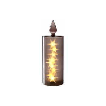 Leonardo Bougie Silenzio LED, 30 cm, gris Leonardo Bougie Silenzio LED, 30 cm, gris