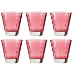 Leonardo Glas Optic rubino 215ml, 6er Set