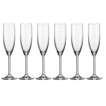 Leonardo Verre à champagne Daily 200 ml, 6 Pièce/s, Transparent  Leonardo Verre à champagne Daily 200 ml, 6 Pièce/s, Transparent
