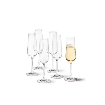Leonardo Verre à champagne Tivoli 210 ml, 6 Pièce/s, Transparent  Leonardo Verre à champagne Tivoli 210 ml, 6 Pièce/s, Transparent