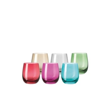 Leonardo Verre Sora 360 ml, 6 Pièce/s, Multicolore Leonardo Verre Sora 360 ml, 6 Pièce/s, Multicolore