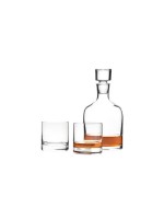 Leonardo Karaffe Whiskyset 3-teilig, Karaffe inklusive 2 Gläser