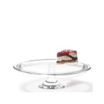 Leonardo Assiette à gâteau Ciao avec pied Transparent