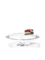 Leonardo Assiette à gâteau Ciao avec pied Transparent
