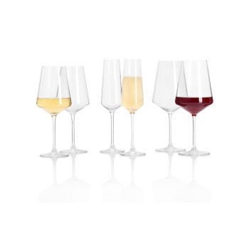 Leonardo Service de verres à vin Puccini 18 pièces, transparent Leonardo Service de verres à vin Puccini 18 pièces, transparent
