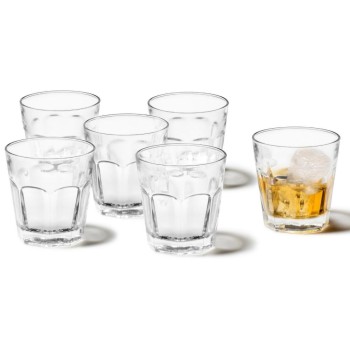 Leonardo Verre à whisky Rock 250 ml, 6 Pièce/s, Transparent  Leonardo Verre à whisky Rock 250 ml, 6 Pièce/s, Transparent