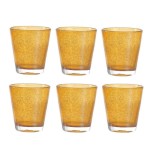 Leonardo Verre Burano Ambra 330 ml, 6 Pièce/s, Jaune