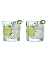 Leonardo Trinkglas Gin niedrig 360ml, 2er Set, HxD: 9x9cm, Vol: 360ml