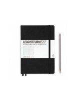 Leuchtturm Notizbuch Medium A5 liniert, black, 249 pages