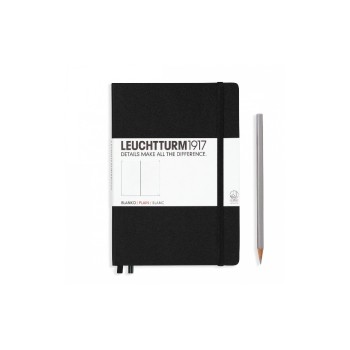 Leuchtturm Notizbuch Medium A5 blanko, black, 249 pages Leuchtturm Notizbuch Medium A5 blanko, black, 249 pages