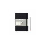 Leuchtturm Notizbuch Softcover A5 dotted, black, 121 pages