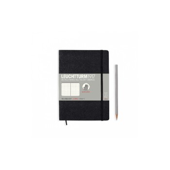 Leuchtturm Notizbuch Softcover A5 dotted, black, 121 pages Leuchtturm Notizbuch Softcover A5 dotted, black, 121 pages