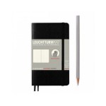 Leuchtturm Carnet de notes Poche A6, Pois, Noir