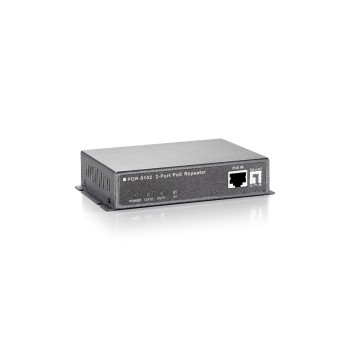 LevelOne POR-0102: 2xRJ45 PoE Extender,100m, Keine eigene Stromversorgung nötig