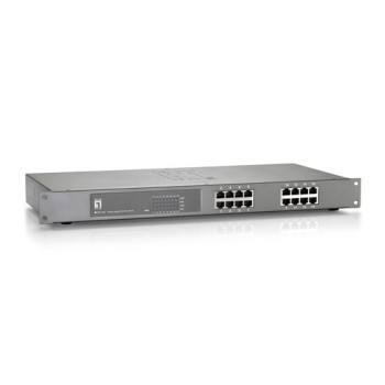 Level One GEP-1622: 16Port PoE-Plus Switch, 16xPoE+, 1 GBps, 30Watt, internes NT Level One GEP-1622: 16Port PoE-Plus Switch, 16xPoE+, 1 GBps, 30Watt, internes NT