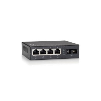 LevelOne FEU-0511: 4+1x Switch, 100Mbit/s, 100Mbit/s, 1x MM-SC, Ventilatorlos, Metallgeh. LevelOne FEU-0511: 4+1x Switch, 100Mbit/s, 100Mbit/s, 1x MM-SC, Ventilatorlos, Metallgeh.