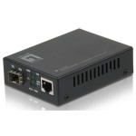 LevelOne GVT-2000: Media Konverter RJ45-SFP, 1Gbps Ethernet, SFP, 550m-70km