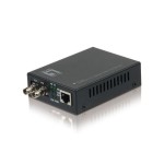 LevelOne FVT-2002: Media Konverter RJ45-ST, 100Mbps Ethernet, 100FX ST, Multimode, 2km