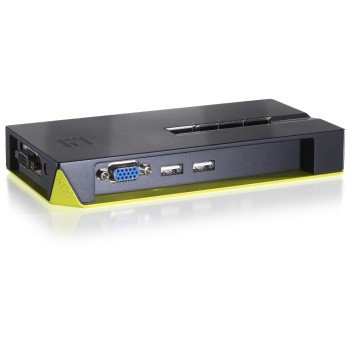 LevelOne KVM-0422: 4Port Kabel-KVM-Switch, USB, VGA, 2045X1536