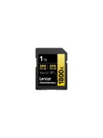 Lexar Professional SDXC 1800x UHS-II 1TB, read 280 MB/s, write 205 MB/s