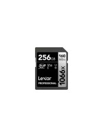 Lexar Professional SDXC 1066x UHS-I 256GB, read 160 MB/s, write 120 MB/s