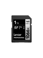 Lexar Professional SDXC 1066x UHS-I 1TB, read 160 MB/s, write 120 MB/s