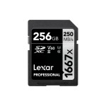 Lexar Carte SDXC Professional 1667x SILVER Serie 256 GB