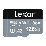 Lexar Professional microSDXC 1066x 128GB, read 160 MB/s, write 120 MB/s, Adapter