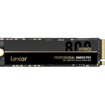 SSD Lexar PRO NM800PRO 1TB, M.2 2280, NVMe 1.4 PCIe 4.0 x4, 7500/6300 MB/s SSD Lexar PRO NM800PRO 1TB, M.2 2280, NVMe 1.4 PCIe 4.0 x4, 7500/6300 MB/s