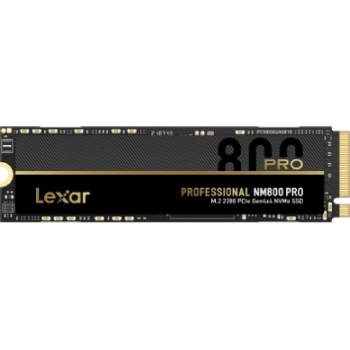 SSD Lexar PRO NM800PRO 2TB, M.2 2280, NVMe 1.4 PCIe 4.0 x4, 7500/6500 MB/s SSD Lexar PRO NM800PRO 2TB, M.2 2280, NVMe 1.4 PCIe 4.0 x4, 7500/6500 MB/s