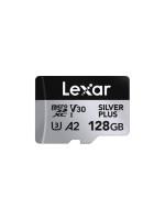 Lexar Carte microSDXC Professional Silver Plus 128 GB