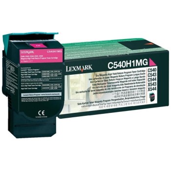 Ink Lexmark C540H1MG magenta, 2000 pages for C544/X544 Ink Lexmark C540H1MG magenta, 2000 pages for C544/X544