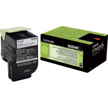Toner Lexmark 80C2HK0 black, 4000 pages, Lexmark CX310dn, CX310n, CX410de Toner Lexmark 80C2HK0 black, 4000 pages, Lexmark CX310dn, CX310n, CX410de
